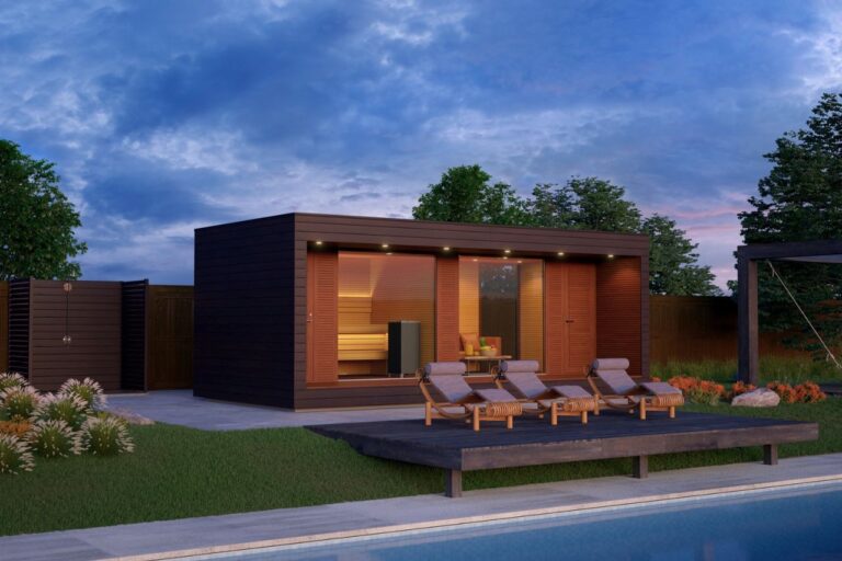 Outdoor Saunas and Chaise Lounges for Sale - Hamptons