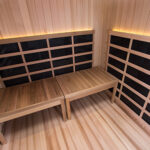Clearlight Sanctuary Y Infrared Sauna - Inside Bench