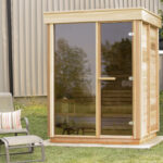 Outdoor Pure Cube Sauna: CU550