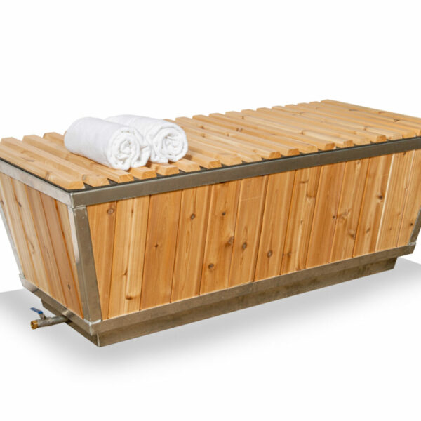 Leisurecraft - The Glacier Cold Plunge Tub - Product Shot - Cover On